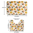 thumbnail image 3 of Yiaed Peach1 Print Bathroom Mat Set 2 Pieces Mat Anti-Skid Pad Ultra Soft and Absorbent Bathroom Bath Mat Contour Bath Rugs for Toilet Base, 3 of 6