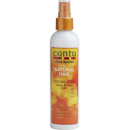 Cantu Coconut Oil Shine & Hold Mist, 8.4 oz (Pack of 2)