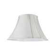 thumbnail image 4 of Aspen Creative Corporation 18'' Silk Bell Lamp Shade, 4 of 6