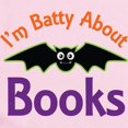 thumbnail image 2 of CafePress - Batty About Books Infant Bodysuit - Baby Light Bodysuit, Size Newborn - 24 Months, 2 of 4