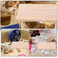 thumbnail image 3 of FONDOTIN 1Set Rectangular Solid Wood Hamster Platform With Ladder For Indoor Pet Environment, 3 of 8