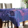 thumbnail image 4 of Yayeee Tablecloths for Rectangular Tables 54 x 54 inch Party Table Cover, Cat Walking in Street, 4 of 6