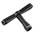thumbnail image 2 of BELOVING RC Car 7mm Hex Sleeve Wheel Nut Spanner T Handle for RC Car Tire Rim Maintenance Versatile Sturdy Accessory Installation Tool Black, 2 of 5