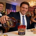 thumbnail image 4 of U.S. 250th Anniversary Commemorative Whiskey Bottle & Glass, Independence Printed Collectible Bottle & Glass, 250th Anniversarys Personal Reserve, Patriotic Gift for Liquor Scotch Bourbon Wine, 4 of 8