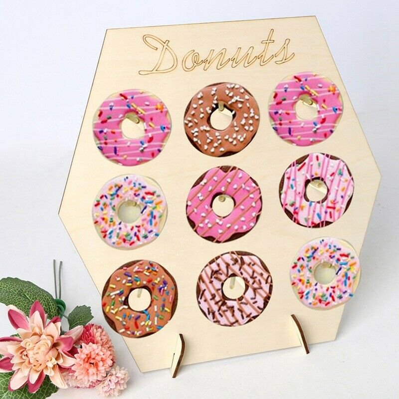 AkoaDa Wedding Party Supplies Donut Wall Stand Storage Rack Doughnut Rack Donut Hold Walmart