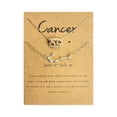 thumbnail image 4 of Twelve Constellation Necklace Diamond Bracelet + Necklace Set Constellation Card Set, 4 of 9