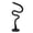 Black 66cm, variant on Whaledi Aluminum Core Washing Machine Door Bracket Ventilation System for Washer