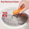 thumbnail image 5 of Reusable Rubber Limescale Eraser, Scratch-Free Water Stain & Rust Remover, Multipurpose Cleaning Eraser for Glass, Stainless Steel, Bathroom and Kitchen, 5 of 10
