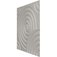 thumbnail image 4 of Ekena Millwork 19 5/8"W x 19 5/8"H Spiral EnduraWall Decorative 3D Wall Panel, UltraCover Satin Smokey Beige (12-Pack for 32.04 Sq. Ft.), 4 of 6