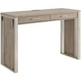 thumbnail image 1 of Riverside Furniture Intrigue 36" Wood Nesting Computer Desk in Hazelwood Gray, 1 of 6