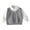 Grey, variant on FAOWME Boys School Outfits Sweater Kids Long Sleeve V Neck Shirt Pullover Fall Clothes Black 5-6 Years
