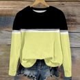 thumbnail image 5 of Vunhao Little Girls Sweatshirts, Crewneck Long Sleeve Printed without Hood Pullover Hoodies Tops on Sale Yellow Size 7-8 T, 5 of 5