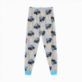 thumbnail image 7 of masbird Toddler Boys Girls Pajamas Truck Cotton Kids Dinosaur 2 Piece Truck Pjs Fall Winter Sleepwear Clothes Sets for 6-24 Months 2 3 4 5 6 7 8 9 T Children(Grey,5-6 Y), 7 of 7