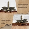 thumbnail image 3 of Book Clips Metal Antique Bronze Bookmark Your Hands Page Open Holder For Journals Books For Book Lovers Workers Readers While Writing, 3 of 5