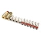 thumbnail image 4 of Acopladores de aire de latón, Kit de enchufes industriales de acero, accesorios neumáticos NPT macho/hembra de 1/4 pulgadas, 12 Uds., 4 of 8