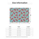 thumbnail image 5 of Fotbe Watermelon Manta de Franela con Estampado, Manta Ultrasuave para Cama, Sofá, Auto, Hipoalergénica y Antibolitas-80"x60", 5 of 6