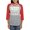 Heather/Red, variant on CafePress - 40 Birthday Dog Years 1 Long Sleeve T Shirt - Womens Baseball Tee