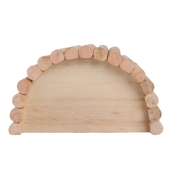 Ropa de cama para hámster cama con arco de madera casa cálida para animales pequeños ANGGREK Otros