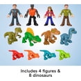 thumbnail image 5 of Imaginext Jurassic World Dinosaur Advent Calendar, 25-Piece Preschool Toys, 5 of 6