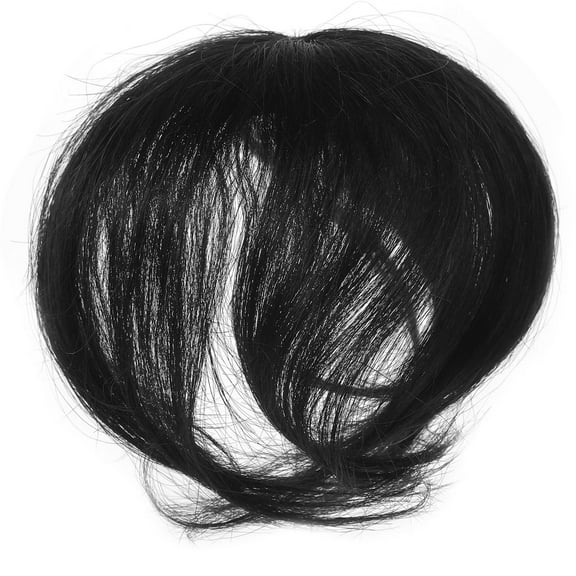 UPKOCH Everyday Use Hair Volume Topper Hairpiece for Women Real Hair Cover White Hair 1 Set