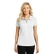 thumbnail image 1 of Polo con cremallera de malla Pinpoint Port Authority L580 Blanco XXL, 1 of 1