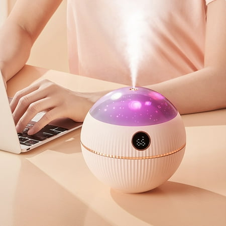 

UHUYA Night Light Humidifier For Kids 550ml Cool Mist Humidifier For Kid Bedroom Whisper-Quiet Waterless Auto-Off Gift For Kids