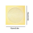 thumbnail image 2 of Bathtub Hair Catcher, 10PCS Round Hair Drain Cover, Drain Strainer, Bathroom Accessories, Bathtub Stopper, Hair Stopper for Shower Kitchen Bathroom Tub, 2 of 9