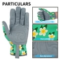 thumbnail image 4 of Womens Gardening Weeding Working Gloves, Leather Garden Glove for Women Thorn Proof No Stab for Digging, Planting,Pruning, 4 of 7