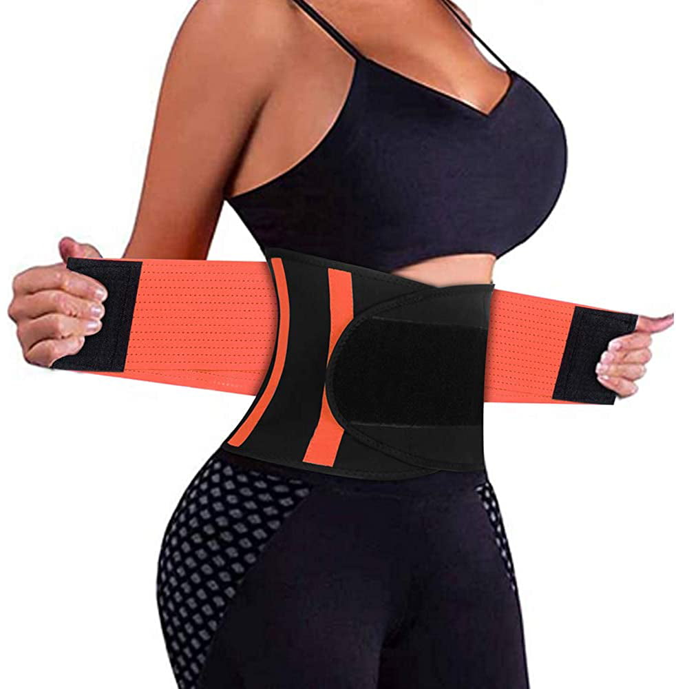 Adjustable Waist Slimming Trimmer,Neoprene Womens Waist Trainer Belt Sport Girdle Shaperwear Waist Cincher 