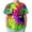 Green, variant on XUELUO Toddler Boys Shirts & Tops Summer Tie Dye Print Round Neck Short Sleeve Soft Loose Casual T-Shirts Holiday Wear,Green,3-4 Years