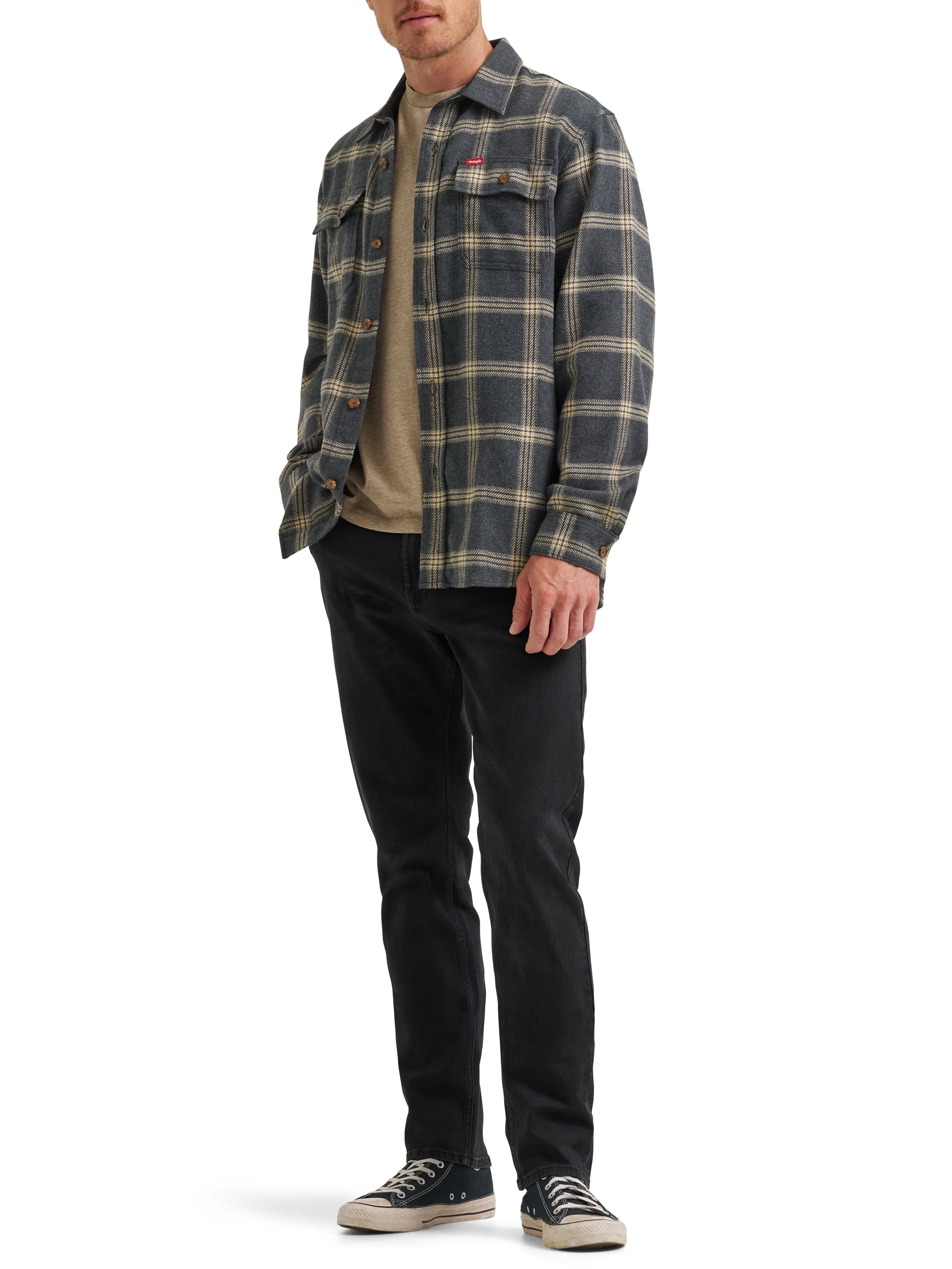 Wrangler® Men's All Day Flex Taper Fit Denim Jeans with Performance Waistband