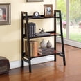 thumbnail image 5 of Linon Camden 3-Shelf Bookcase, Black Cherry, 40 inches Tall, 5 of 5