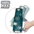 thumbnail image 6 of Green Snowflakes 40 Oz Tumbler with Handle Lid and Straw Stainless Steel Double Walled Vacuum Insulated Cup Merry Christmas Gifts Tumbler for Women Men Friends Outdoor Indoor, 6 of 6