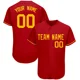 thumbnail image 3 of Camiseta de béisbol bordada personalizada barata para hombres/mujeres/jóvenes, diseño de camisetas de juego de softbol con cuello en V y nombre y número del equipo, 3 of 5