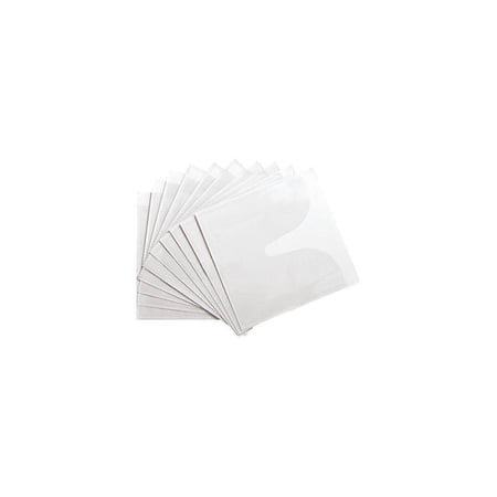 UPC: 0794192265551 | Compucessory  CCS26555  Self-Adhesive Poly CD/DVD Holders  50 / Pack  White