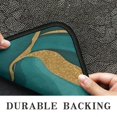 thumbnail image 6 of Teal Gold Marble Pattern Door Rugs,Washable Non Slip Door Mats Indoor,Decorative Door Mats,Entry Mat Indoor for Entrance,Bedroom,Kitchen,Bathroom,30"x17", 6 of 6