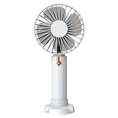

iaksohdu Portable Fan Freestanding Strong Wind ABS Cool You Down Desk Fan for Travel