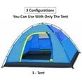 thumbnail image 3 of 2 - 3 Person 3 Season Light - Automatic Pop Up Mount Denali 5.0 Tent - Blue, 3 of 8