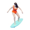 thumbnail image 1 of Figura de surf en miniatura a escala 1:64, dioramas, accesorios de fotografía, temática deportiva pintada, modelos de muñecas diminutas, figurita en Estilo F, 1 of 8