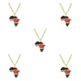 thumbnail image 1 of Baohd Collier de Déclaration à la Mode avec Africa Map Pendentif Léger Kenya 5Set, 1 of 6