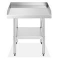 thumbnail image 2 of GRIDMANN NSF 16-Gauge Stainless Steel 24"L x 24"W x 24"H Equipment Stand Grill Table with Undershelf for Commercial Restaurant Kitchen, 2 of 5
