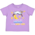 thumbnail image 3 of Inktastic I Love my Family to the Moon and Back Cute Sheep Boys or Girls Toddler T-Shirt, 3 of 5