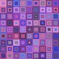 thumbnail image 1 of Ahgly Company Machine Washable Indoor Square Transitional Purple Area Rugs, 4' Square, 1 of 7