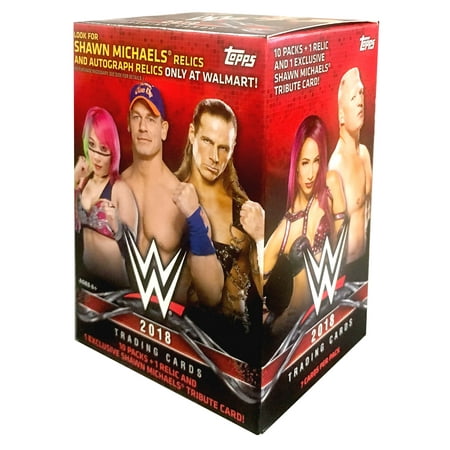 18 TOPPS WWE Value Box Trading Cards