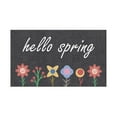 thumbnail image 1 of Spring Welcome Door Mat With Non-Slip Backing Flower Seasonal Door Mat For Outdoor Farmhouse Door Mat Decoration Welcome Doormat Rug And Mat Funny Home Decor, 1 of 4