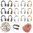 thumbnail image 4 of 500Pcs U Pattern Open Positioning Buckle for Jewelry DIY Making, 4 of 8