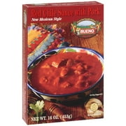 Bueno Foods New Mexican Style Red Chili Sauce with Pork, 16 oz
