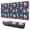 Dark Blue Mermaid, variant on Long Mouse Pads for Desk,Beige Princess Unicorn Pattern Desk Mats on Top Of Desks, Desk Mouse Pad Extra Large with 3mm Non-Slip Base and Stitched Edge for Gaming,Office,Work,Home 31.5"x11.8"