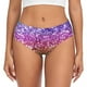 thumbnail image 1 of Fotbe Glitter Rainbow Calzones Estampados para Mujer – Ropa Interior de Algodón, Cómoda, Suave y Elástica-Medium, 1 of 6
