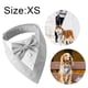 thumbnail image 2 of Bandana de boda para perro, collar para perro con pajarita, disfraz de cumpleaños, esmoquin ajustable para fiesta de mascotas, rayas grises, 2 of 5